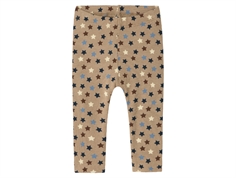 Name It weathered teak star leggings